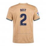 2ª Camiseta Barcelona Jugador Dest 2022-2023