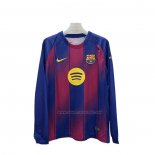 1ª Camiseta Barcelona Manga Larga 2025-2026