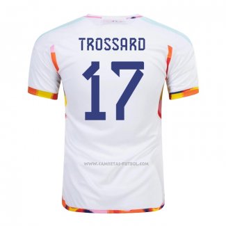 2ª Camiseta Belgica Jugador Trossard 2022