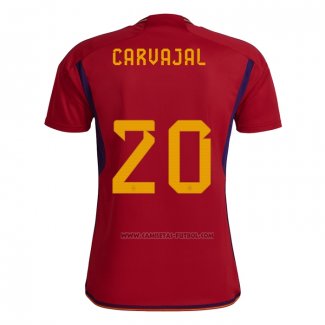 1ª Camiseta Espana Jugador Carvajal 2022