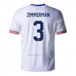 1ª Camiseta Estados Unidos Jugador Zimmerman 2024