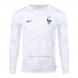 2ª Camiseta Francia Manga Larga 2022