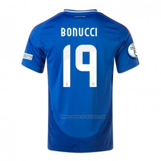 1ª Camiseta Italia Jugador Bonucci 2024-2025