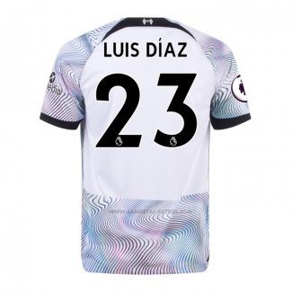 2ª Camiseta Liverpool Jugador Luis Diaz 2022-2023
