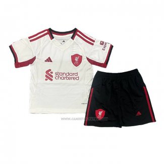 2ª Camiseta Liverpool Nino 2025-2026
