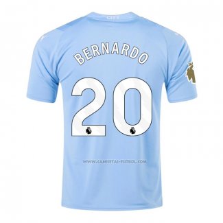 1ª Camiseta Manchester City Jugador Bernardo 2023-2024