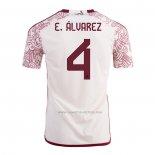 2ª Camiseta Mexico Jugador E.Alvarez 2022