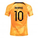 1ª Camiseta Paises Bajos Jugador Memphis 2022