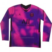4ª Camiseta Paris Saint-Germain Manga Larga 2021
