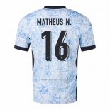 2ª Camiseta Portugal Jugador Matheus N. 2024
