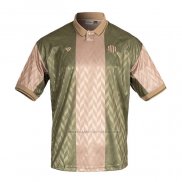 Camiseta Pre Partido del Real Betis 2025-2026 Oro