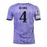 2ª Camiseta Real Madrid Jugador Alaba 2022-2023