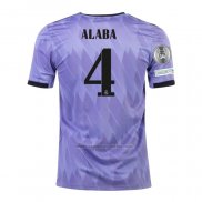 2ª Camiseta Real Madrid Jugador Alaba 2022-2023