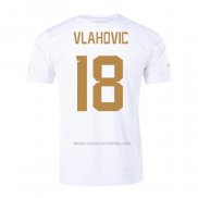 2ª Camiseta Serbia Jugador Vlahovic 2022