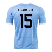 1ª Camiseta Uruguay Jugador F.Valverde 2022