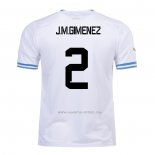 2ª Camiseta Uruguay Jugador J.M.Gimenez 2022