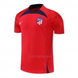 Camiseta de Entrenamiento Atletico Madrid 2022-2023 Rojo