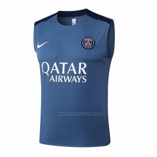 Camiseta de Entrenamiento Paris Saint-Germain Sin Mangas 2025-2026 Gris