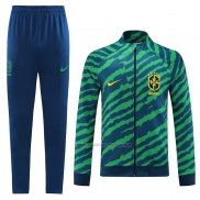 Chandal de Chaqueta del Brasil 2022-2023 Verde