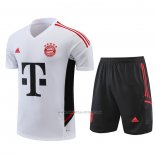 Chandal del Bayern Munich Manga Corta 2022-2023 Blanco - Pantalon Corto