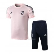 Chandal del Juventus Manga Corta 2020-2021 Rosa