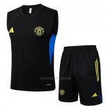 Chandal del Manchester United Sin Mangas 2025-2026 Negro