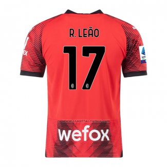 1ª Camiseta AC Milan Jugador R.Leao 2023-2024