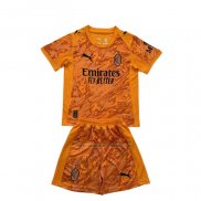 Camiseta AC Milan Portero Nino 2025-2026 Naranja