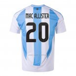1ª Camiseta Argentina Jugador Mac Allister 2024