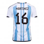 1ª Camiseta Argentina Jugador Martinez 2022