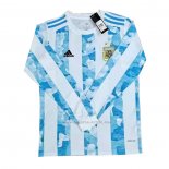 1ª Camiseta Argentina Manga Larga 2021