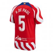 1ª Camiseta Atletico Madrid Jugador R.De Paul 2022-2023