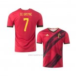 1ª Camiseta Belgica Jugador De Bruyne 2020-2021