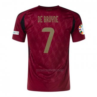 1ª Camiseta Belgica Jugador De Bruyne 2024