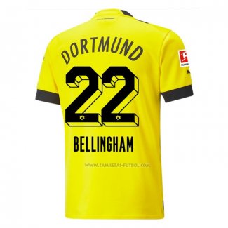 1ª Camiseta Borussia Dortmund Jugador Bellingham 2022-2023
