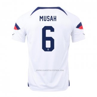 1ª Camiseta Estados Unidos Jugador Musah 2022