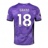 3ª Camiseta Liverpool Jugador Gakpo 2023-2024