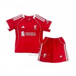 1ª Camiseta Liverpool Nino 2025-2026