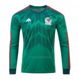 1ª Camiseta Mexico Manga Larga 2022