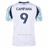 2ª Camiseta New England Revolution Jugador Leonardo Campana 2025