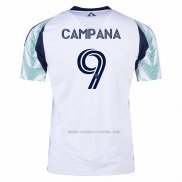 2ª Camiseta New England Revolution Jugador Leonardo Campana 2025