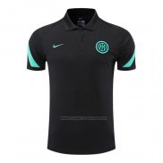 Camiseta Polo del Inter Milan 2022-2023 Negro