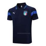 Camiseta Polo del Italia 2022-2023 Azul Marino