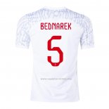 1ª Camiseta Polonia Jugador Bednarek 2022