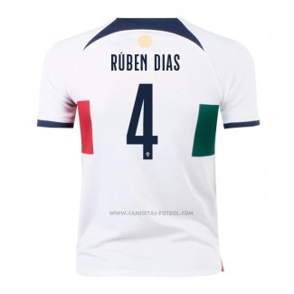 2ª Camiseta Portugal Jugador Ruben Dias 2022