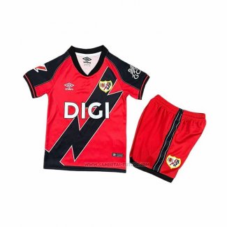 2ª Camiseta Rayo Vallecano Nino 2025-2026