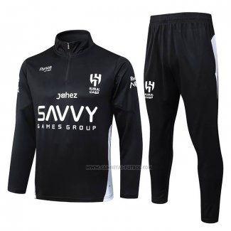 Chandal de Sudadera del Al Hilal Nino 2025-2026 Negro