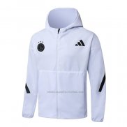 Chaqueta con Capucha del Ajax 2025-2026 Blanco