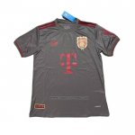 Tailandia Camiseta Bayern Munich 125 Aniversario 2024 Negro Rojo