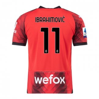 1ª Camiseta AC Milan Jugador Ibrahimovic 2023-2024